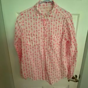 Lilly Pulitzer linen blouse
